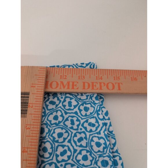 Rip Skirt Floral Wrap Skirt Womens Size XS Blue Stretch Adjustable Activewear - Picture 9 of 11